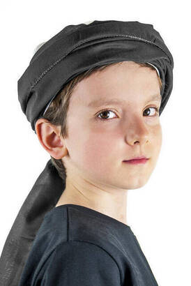 Dolama Turban Cloth - Black - 2