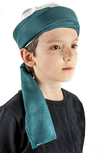 Dolama Turban Cloth - Green - 1