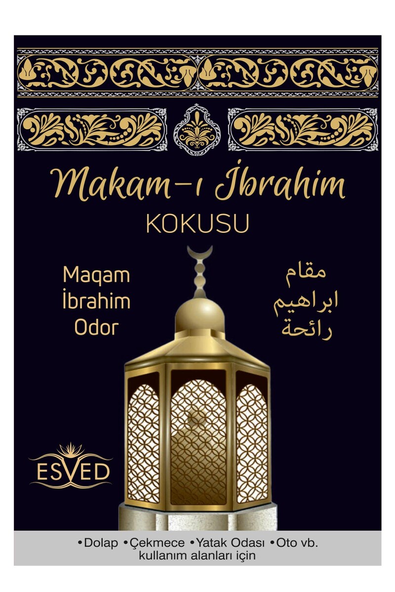 Dolap Ve Çekmece Kokusu Karışık Seri Kabe Örtüsü, Medine Ravza, Hacerül Esved, Ve Makamı İbrahim Kokusu - 4