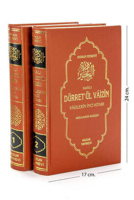 Dürret'ül Vâizîn - 2 Volumes - Huzur Publishing House - 1