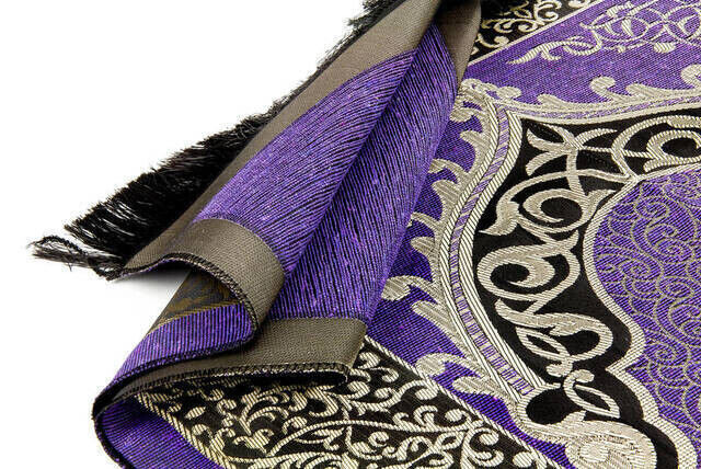 Economic Ottoman Taffeta Prayer Rug - 0150 - Lilac Color - 3