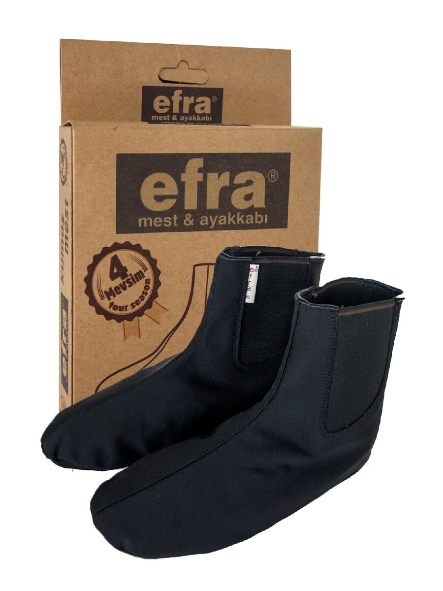 Efra Double Sided Elastic Thermal Mest Black - 1