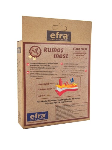 Efra Double Sided Elastic Thermal Mest Black - 5