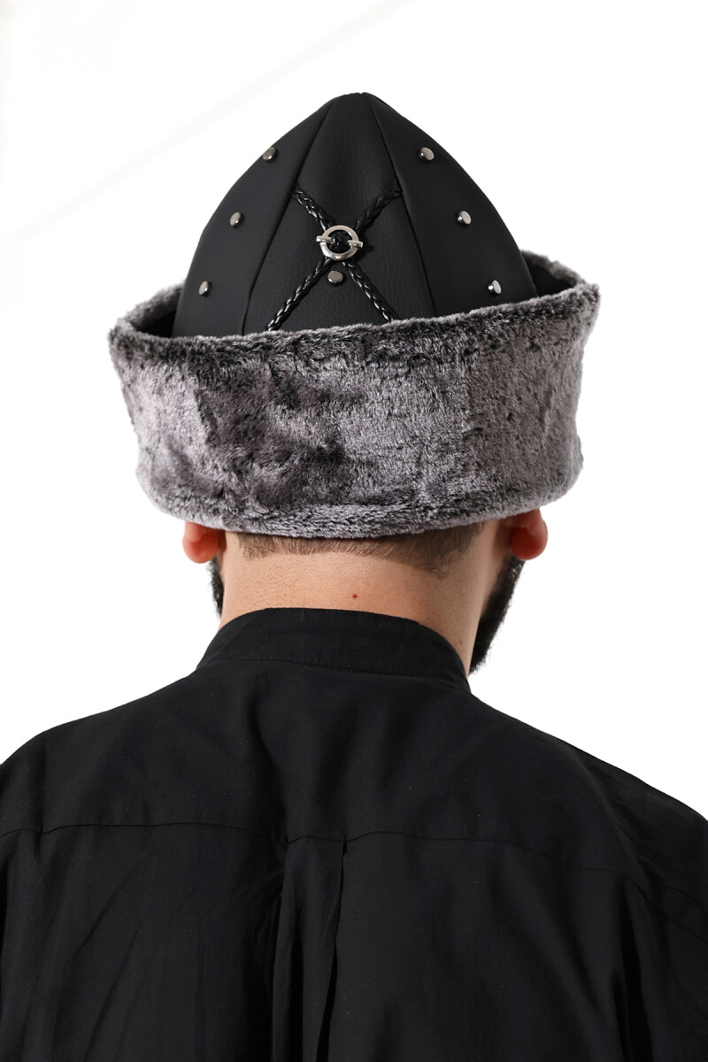 Ertuğrul Hat - Diriliş Börkü - Gray Color - 6