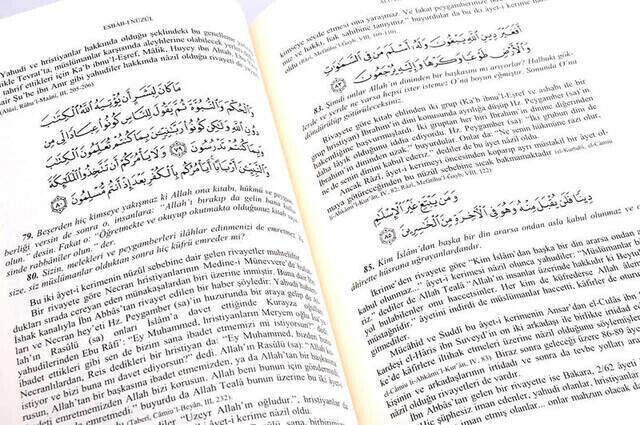 Esbâb-ı Nüzül from Fâtiha to Nâs; The Reasons for the Descent of the Qur'anic Verses From Al-Fatiha to Nâs Asbâb-ı Nüzül The Reasons for the Descent of Verses of the Qur'an - 2