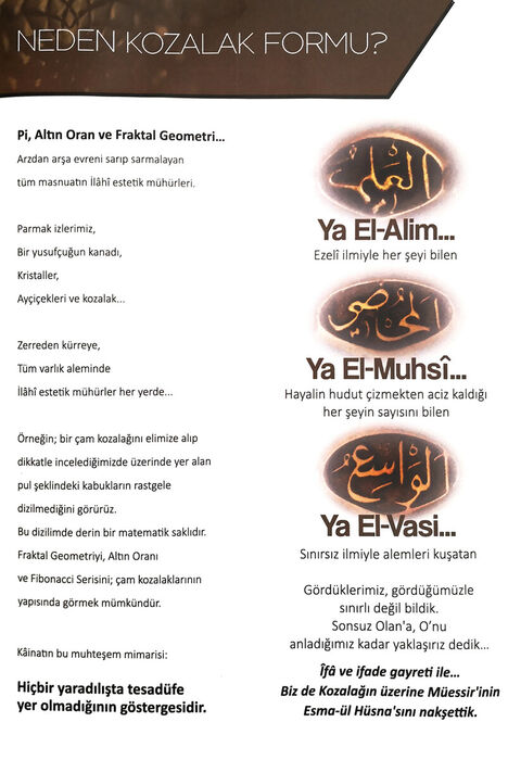 Esmaül Hüsna Çam Kozalak Kristal Taşlı Dini Hediyelik Biblo (Küçük Boy) Gümüş - 3