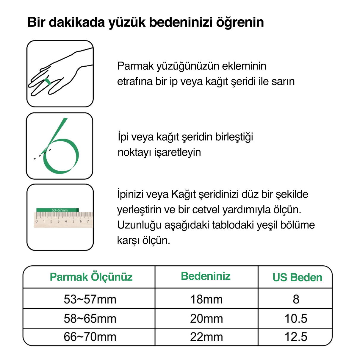 Ezan Okuyan Dijital Yüzük Tesbih Zikirmatik - Beyaz - 6