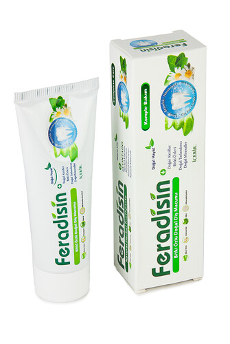 Feradisin Herbal Extract Natural Toothpaste - Complete Care - 1