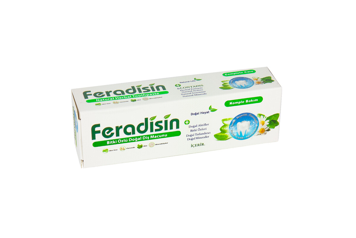 Feradisin Herbal Extract Natural Toothpaste - Complete Care - 2