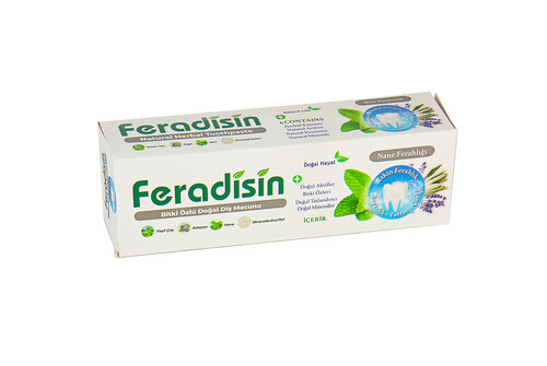 Feradisin Herbal Extract Natural Toothpaste - Mint Freshness - 2