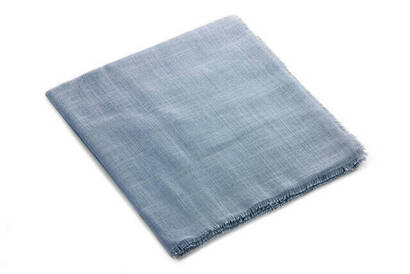 Flamed Square Cotton Linen - Gray - 1