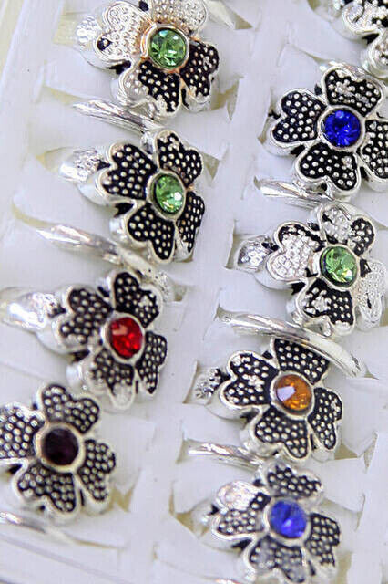 Floral Ladies Ring 42s-6125 - 2