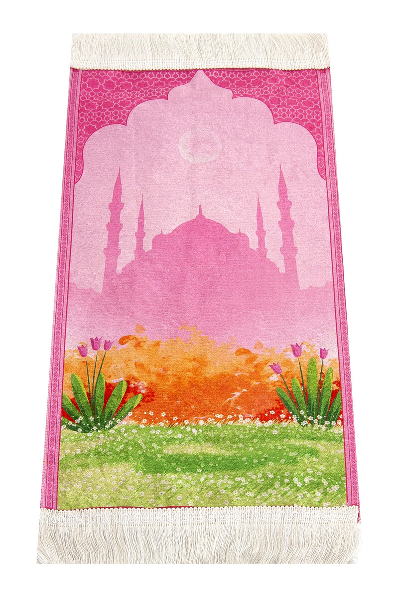 French Piggy Bank My Prayer Rug - Pink - 4