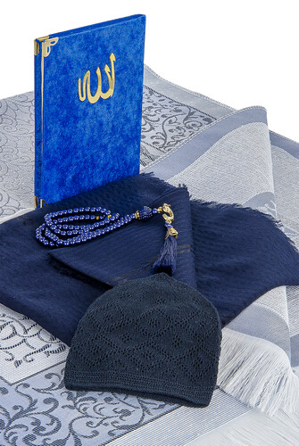 Gift Mevlid Set - Navy Blue - 3