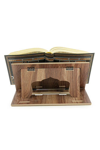 Gradually Adjustable Wooden Desktop Lectern - 4