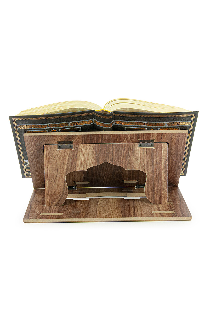 Gradually Adjustable Wooden Desktop Lectern - 4