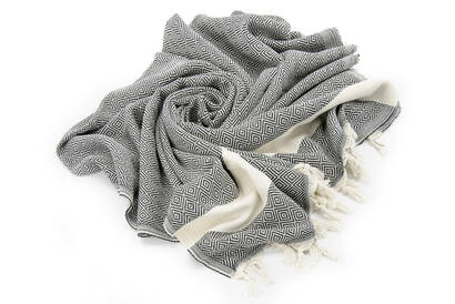 Gray Cotton Bamboo Loincloth - 3