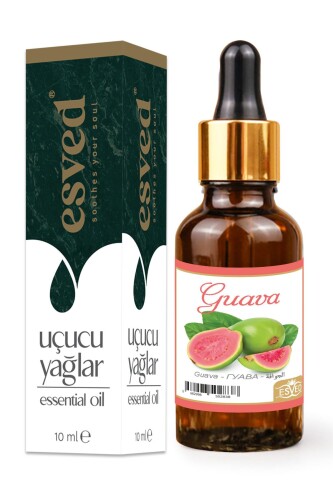 Guava Kokusu Saf Esansiyel Uçucu Yağ Buhurdanlık Yağı Difüzör Esansı Aromaterapi Ortam Koku 10ml 