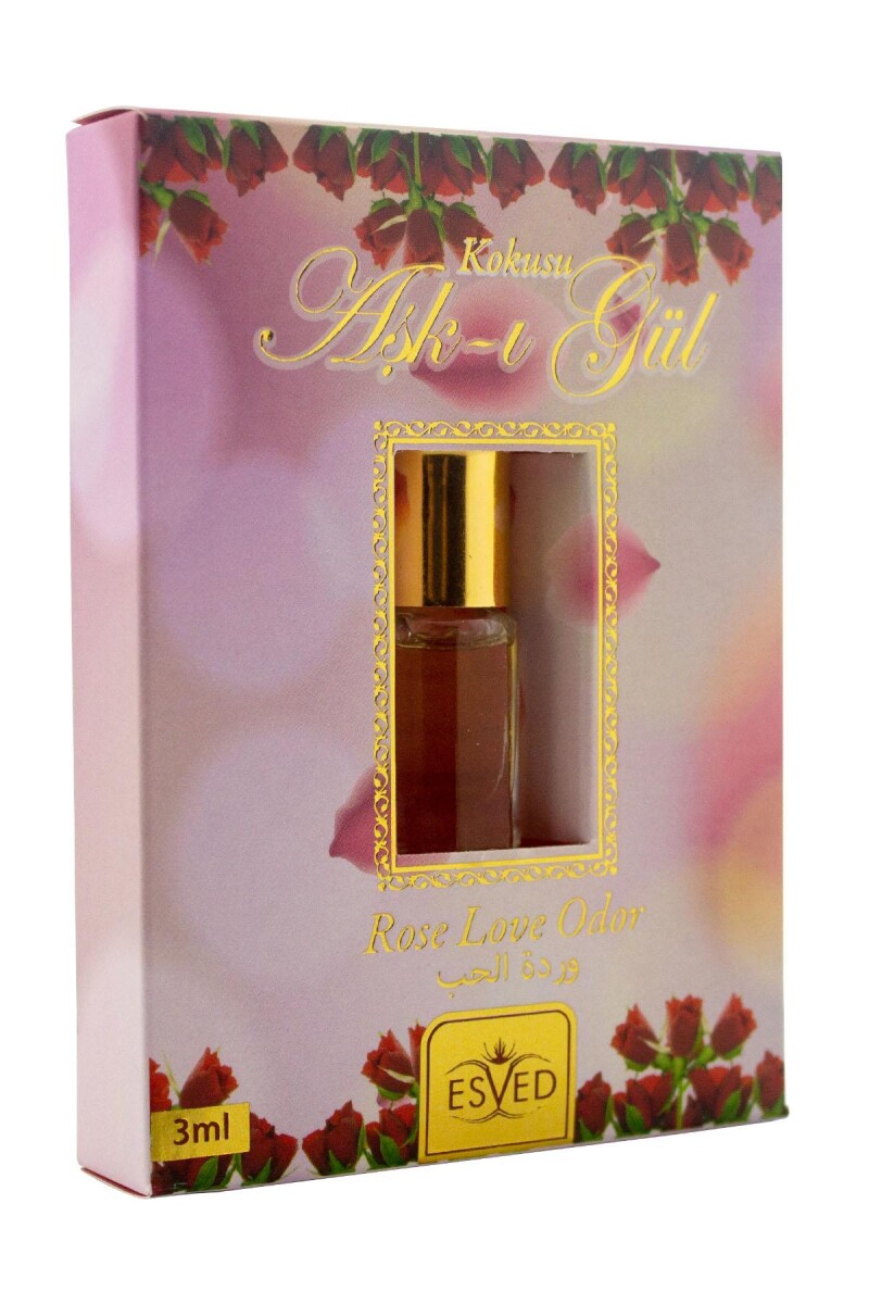 Gül Kokusu Alkolsüz Esans 3ml - 1