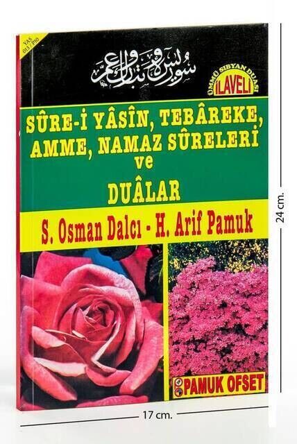 Güllü Yasin Kitabı - Orta Boy - 80 Sayfa - Açıklamalı - Pamuk Yayınevi - Mevlid Hediyeliği - 1