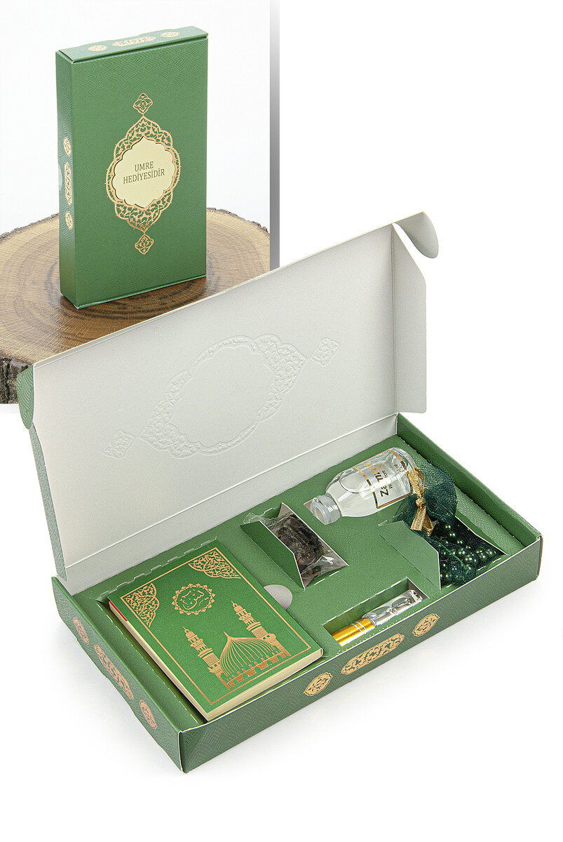 Hajj and Umrah Gift Set - Green - 1