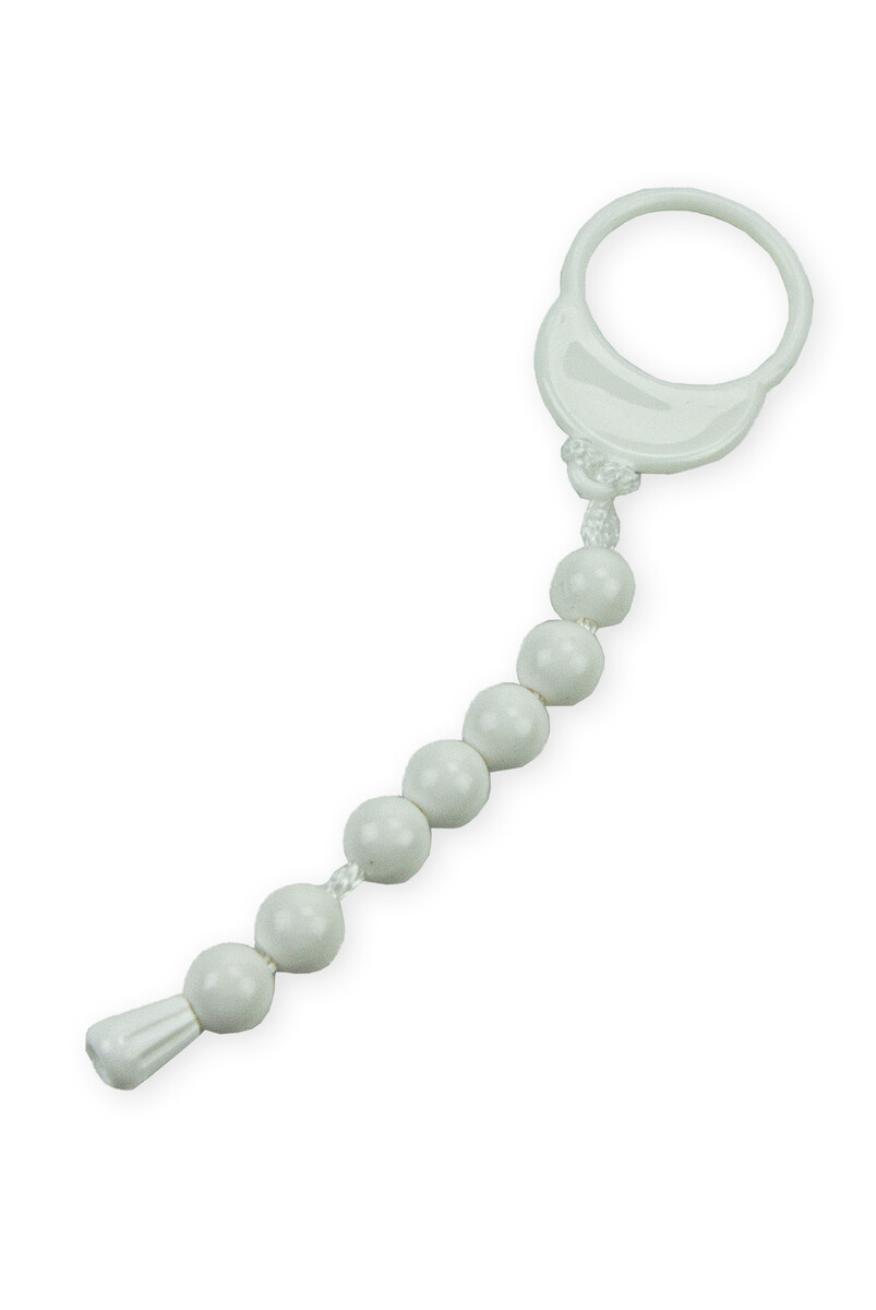 Hajj and Umrah Say Tawaf Rosary White - 1