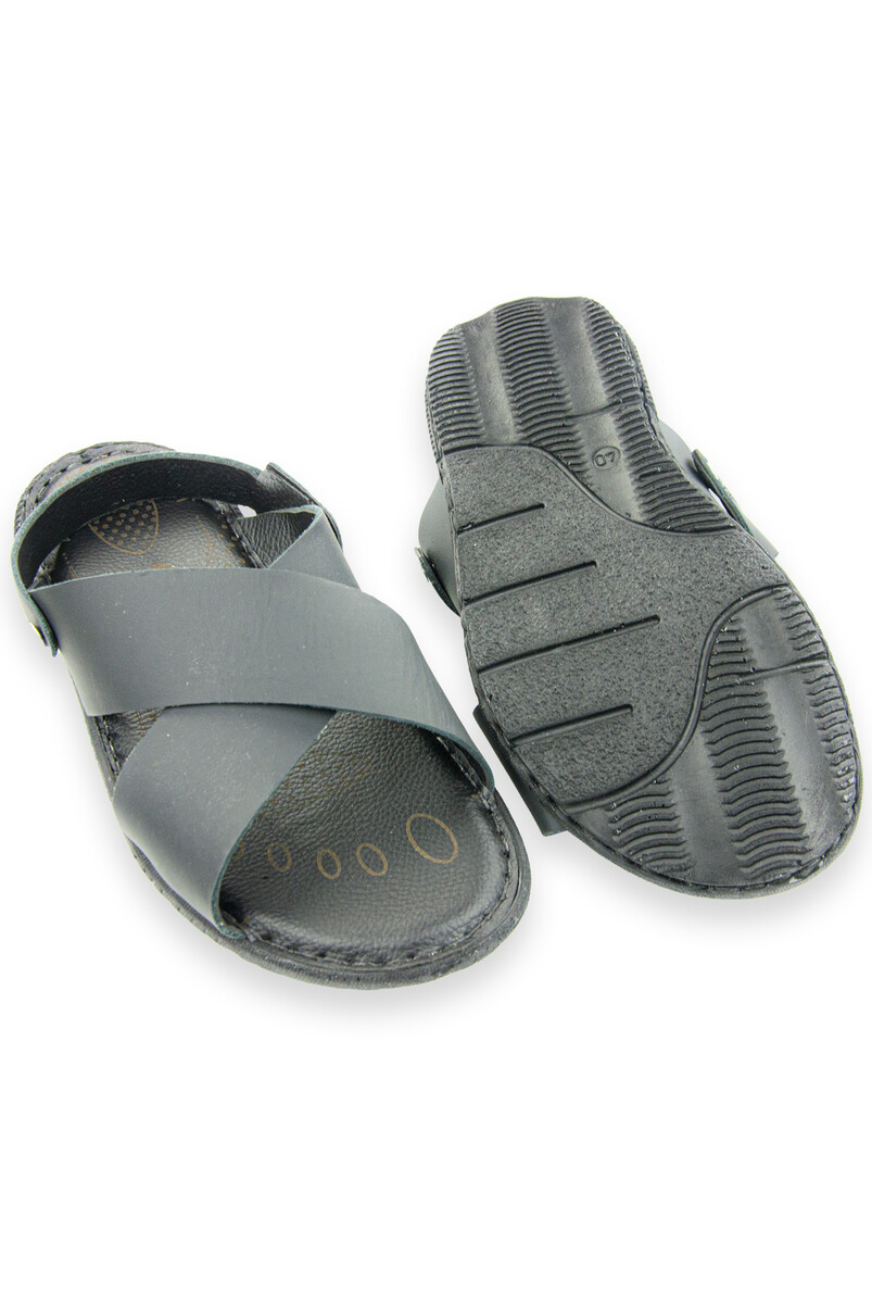 Hajj Umrah Sandal - Black Color - 1