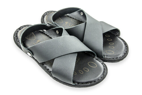 Hajj Umrah Sandal - Black Color - 2