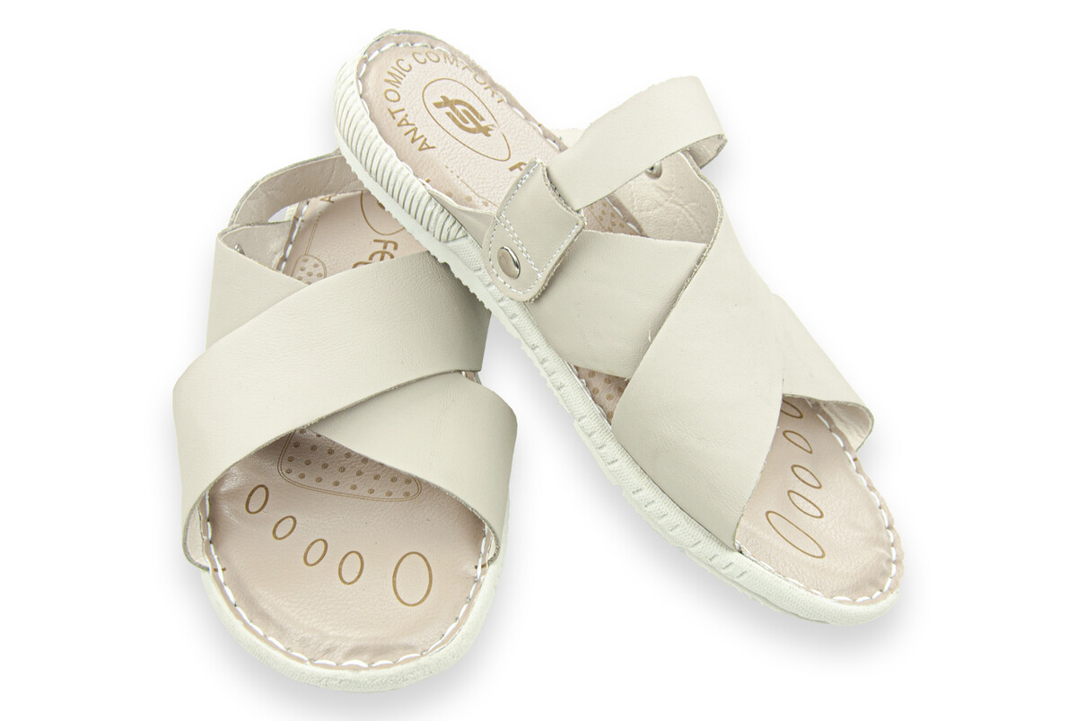 Hajj Umrah Sandal - Cream Color - 2