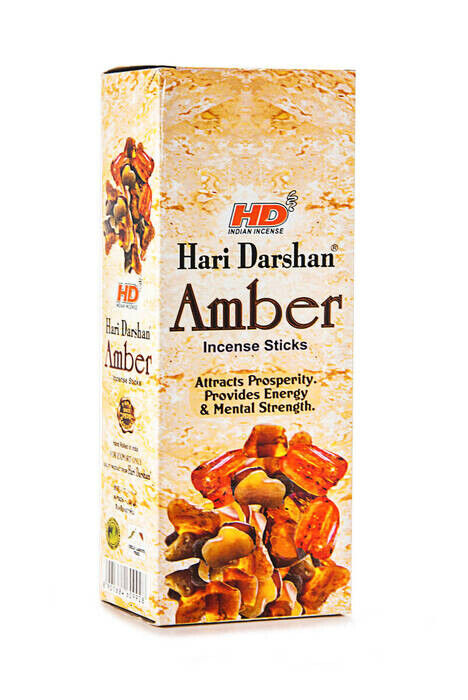 Hari Darshan Incense - Amber Scent - 1