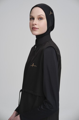 Haşema Hsm-2993-23 Mihra Black Vest - 5