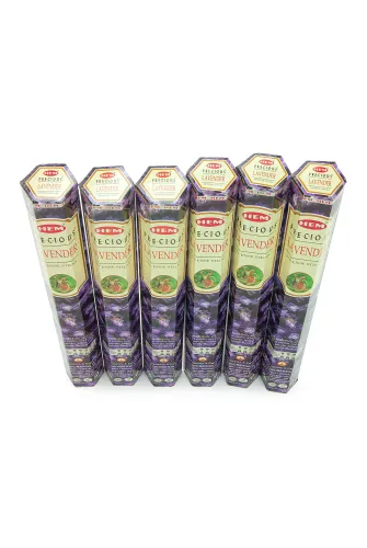 Hem Lavanta Çubuk Tütsü - Lavender - 120 Adet Çubuk - 5