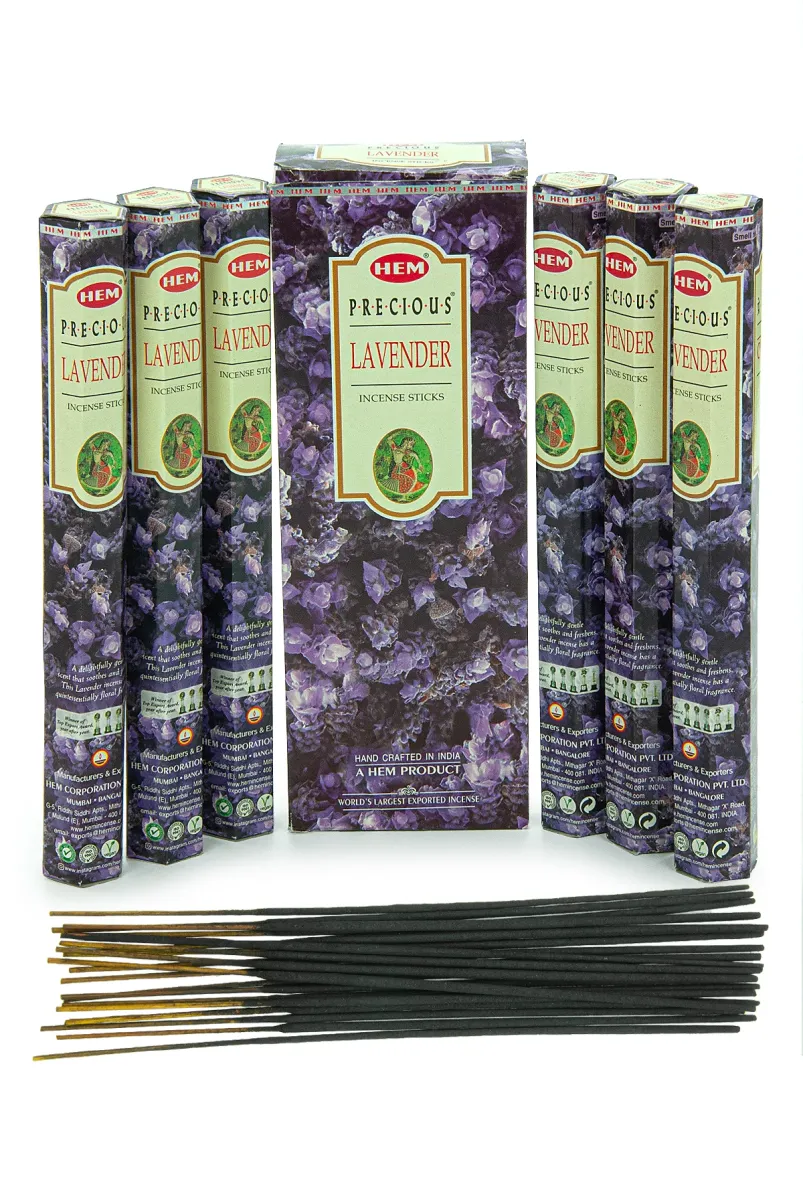 Hem Lavanta Çubuk Tütsü - Lavender - 120 Adet Çubuk - 1