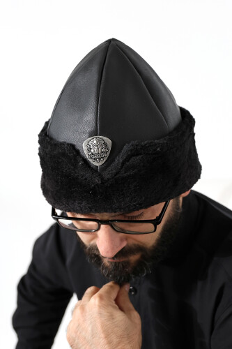 Hun Börk Hat - Black Color - 2