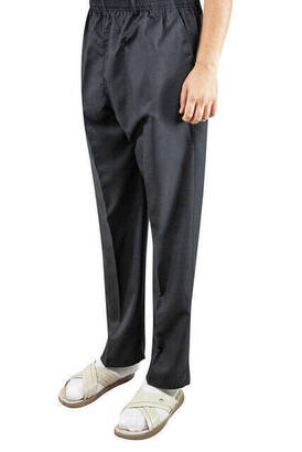 İhvan Fabric Baggy Trousers Seasonal - Black - 1