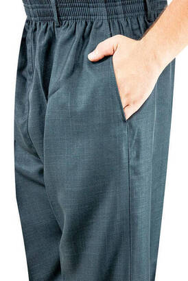 İhvan Fabric Shalwar Trousers Seasonal - Smoked - 3