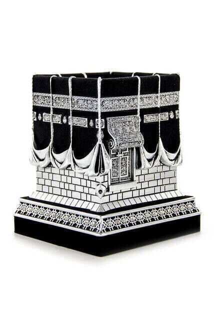 Kaaba Trinket Silver Color Mini - 4