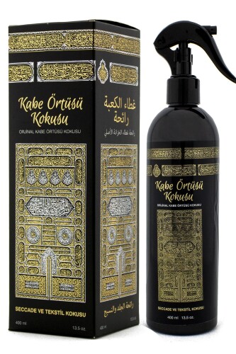 Kabe Örtüsü Kokusu 400ml - Kabe Örtüsü Kokusu 8Ml Araba Kokusu Cam Şişe - Kabe Örtüsü Alkolsüz Esans 3Ml - 2