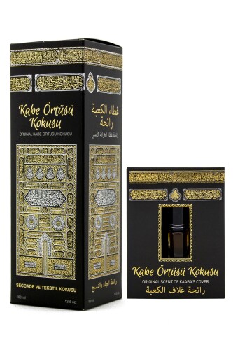 Kabe Örtüsü Kokusu Sprey 400 Ml Ve Kabe Örtüsü Esansı Alkolsüz 3Ml 