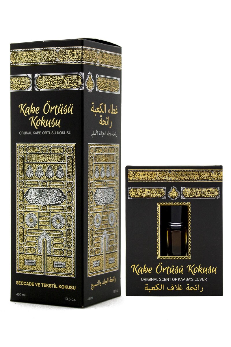 Kabe Örtüsü Kokusu Sprey 400 Ml Ve Kabe Örtüsü Esansı Alkolsüz 3Ml - 1