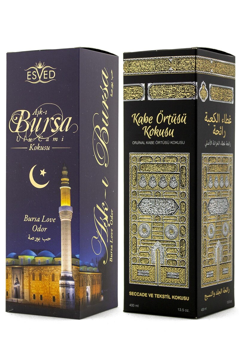 Kabe Örtüsü Kokusu Ve Bursa Ulu Cami Kokusu Sprey 400 Ml. - 1