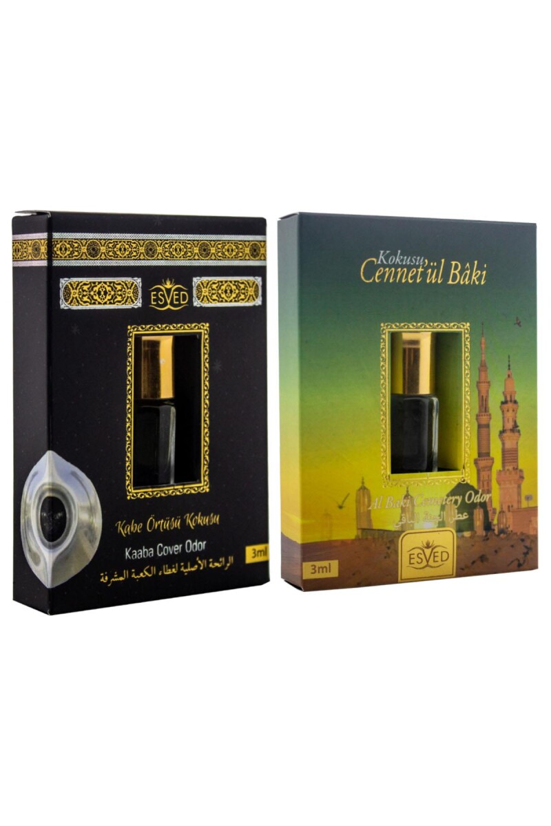 Kabe Örtüsü Kokusu Ve Cennetül Baki Kokusu Alkolsüz Esans 3Ml - 1