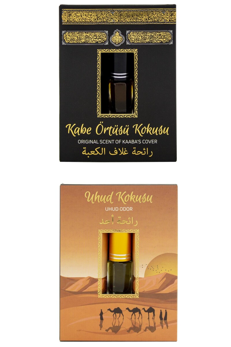 Kabe Örtüsü Kokusu Ve Uhud Kokusu Alkolsüz Esans 3ml - 1