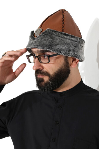 Kayı Boy Hat - Börk Hat - Gray Color - 2