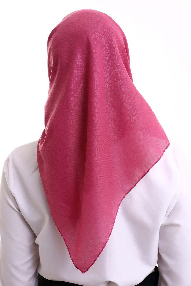 Kofra Patterned Head Cover - Dried Rose - 7