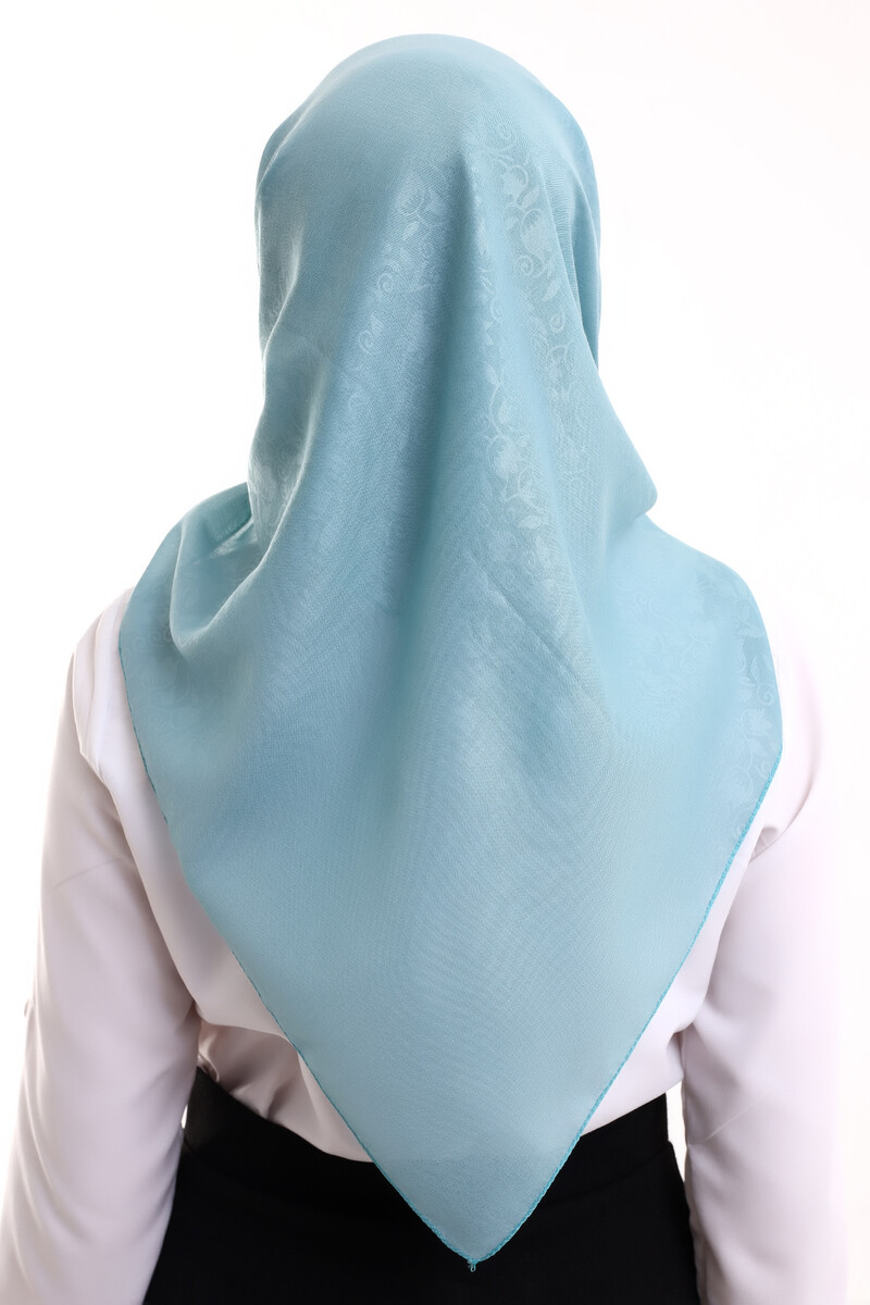 Kofra Patterned Head Cover - Turquoise - 6