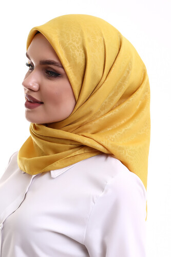 Kofra Patterned Head Cover - Yellow - 4