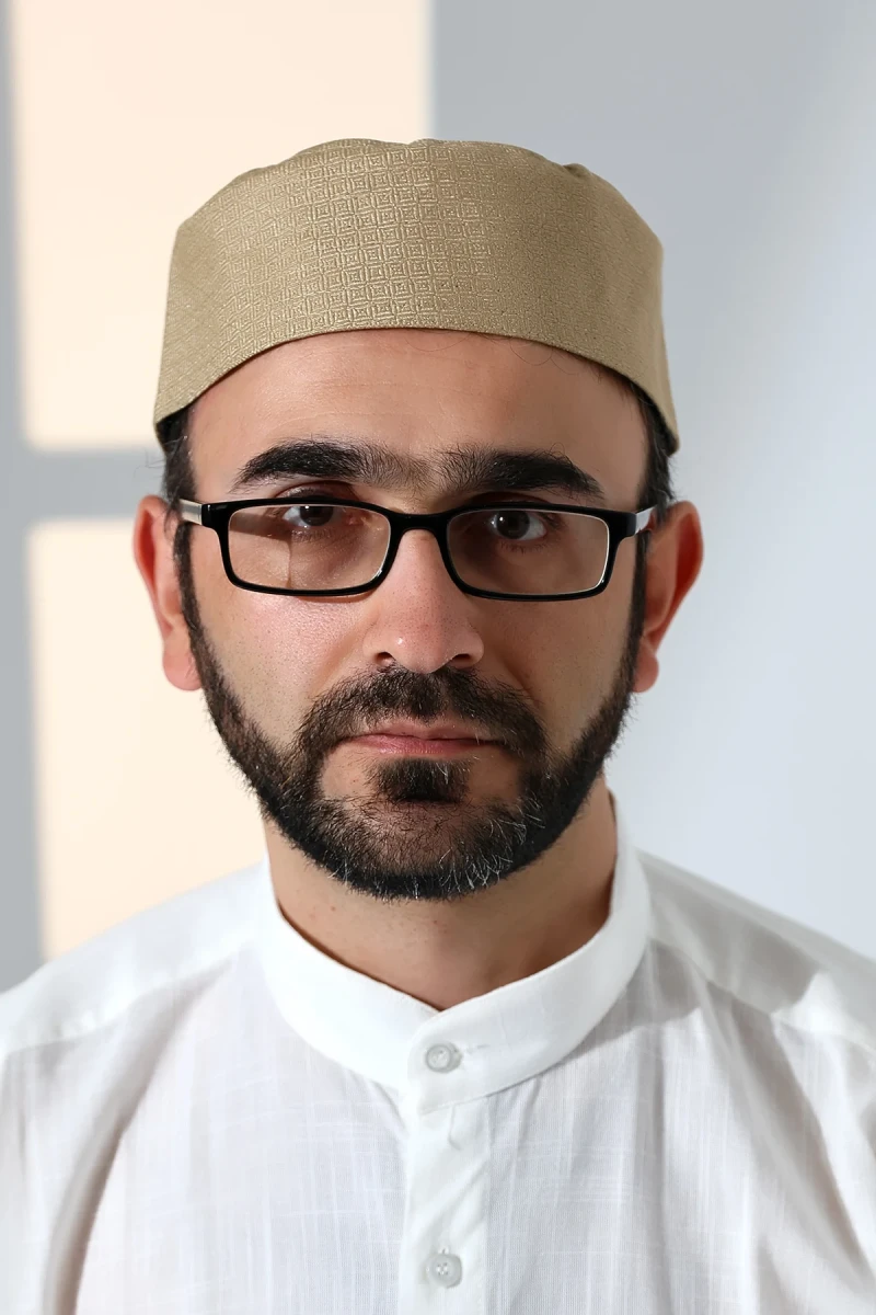 Kubbeli Kalıp Namaz Takkesi Bej - 4