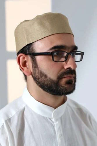 Kubbeli Kalıp Namaz Takkesi Bej - 3