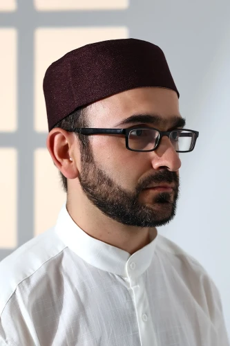 Kubbeli Kalıp Namaz Takkesi Mürdüm - 3